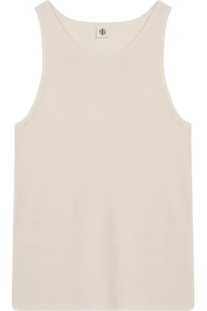 THE GARMENT Koszulki, Kobieta, Beżowy, S, Stylowy Top dla Kobiet