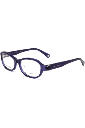 Marc Jacobs Akcesoria, Kobieta, Niebieski, ONE SIZE, Transparentne Niebieskie Okulary z Oprawkami Acetatu