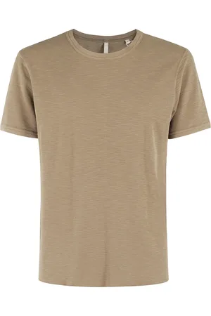 Sunflower Koszulki, Mężczyzna, Zielony, S, Khaki Wafel T-shirt z krótkimi rękawami