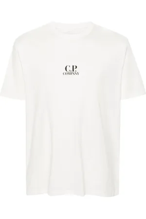 C.P. Company Koszulki, Mężczyzna, Biały, XL, T-shirt British Sailor