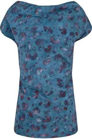 Cortana Bluzki, Kobieta, Wielobarwność, S, Camaron Isla Print Stretch Silk Top
