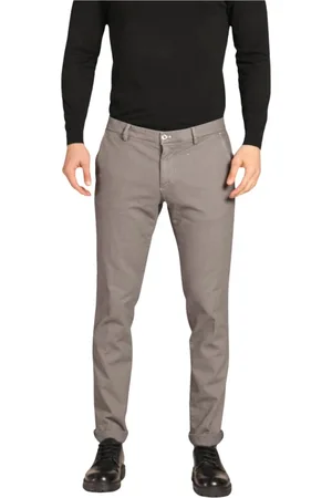 Masons Spodnie, Mężczyzna, Szary, XL, Bawełna, Spodnie Chino Milano Style