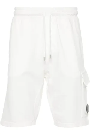 C.P. Company Szorty, Mężczyzna, Biały, M, Bawełna, Casual Shorts