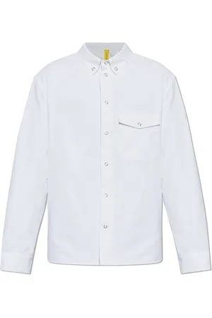 Moncler Koszule, Mężczyzna, Biały, XL, 7 Frgmt Hiroshi Fujiwara