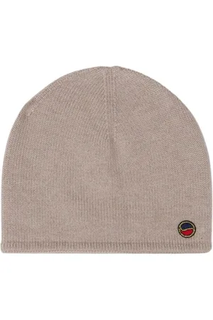 BUSNEL Akcesoria, Kobieta, Beżowy, ONE SIZE, Wełna, Aicha Beanie