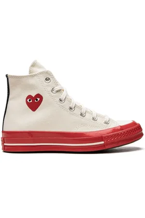 Comme des Garçons Buty, Mężczyzna, Biały, 44 EU, Chuck 70 Hi Sneakers