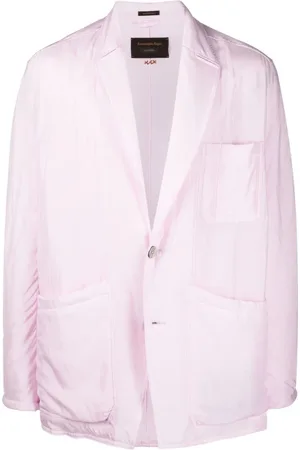 Ermenegildo Zegna Kurtki, Mężczyzna, Różowy, M, Blazer
