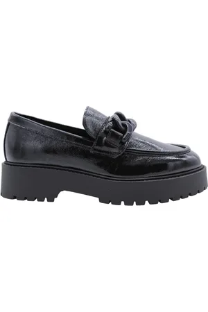 Nero Giardini Buty, Kobieta, Czarny, 37 EU, Skóra, Eleganckie mokasyny z technologią Chip