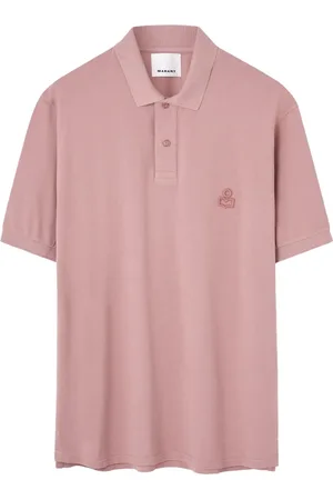 Isabel Marant Koszulki, Mężczyzna, Różowy, L, Stylowe Polo T-shirty i Pola