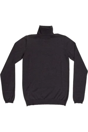 Brunello Cucinelli Swetry, Kobieta, Czarny, M, Kaszmir, Golf z kaszmiru