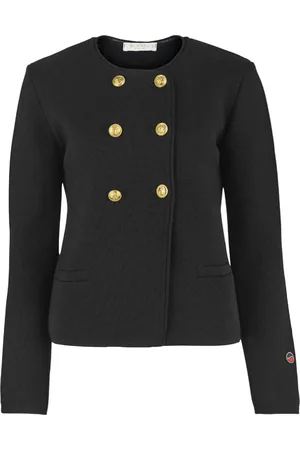 BUSNEL Kurtki, Kobieta, Czarny, S, Wełna, Kelly Jacket