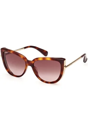 Max Mara Akcesoria, unisex, brązowy, ONE SIZE, Okulary przeciwsłoneczne