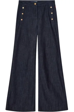 BUSNEL Spodnie, Kobieta, Niebieski, M, Denim, Pim Denim Spodnie