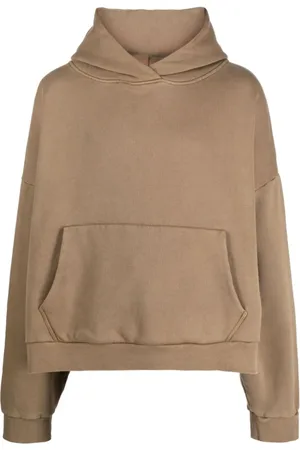 Entire Studios Bluzy, Mężczyzna, brązowy, M, Bawełna, Ciężka Bluza z Kapturem