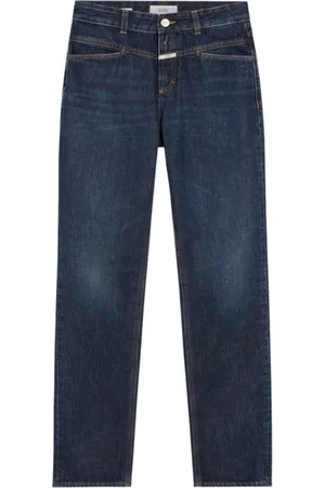 Closed Jeansy, Kobieta, Niebieski, W30, Denim, Straight-X Jeansy