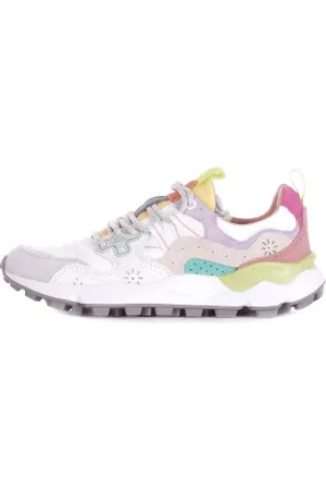 Flower Mountain Buty, Kobieta, Wielobarwność, 40 EU, Zamsz, Zamszowa Podeszwa Gumowa Sneakers
