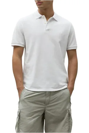 ECOALF Koszulki, Mężczyzna, Biały, M, Rayanalf Polo Shirt