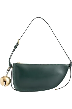 Burberry Torebki, Kobieta, Zielony, ONE SIZE, Skóra, Mini Shield Sling Bag