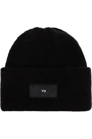 Y-3 Akcesoria, Mężczyzna, Czarny, ONE SIZE, Czapka z naszywką z logo