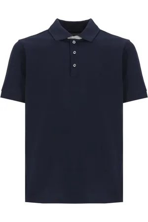 FAY Koszulki, Mężczyzna, Niebieski, 2XL, Bawełna, Niebieska koszulka polo z bawełny