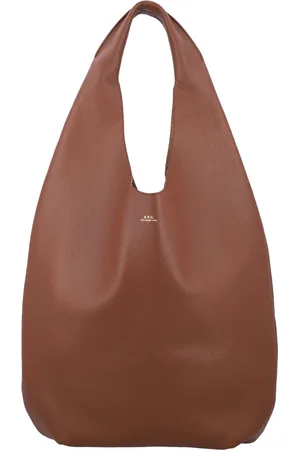 A.P.C. Torebki, Kobieta, brązowy, ONE SIZE, Skóra, Le Neige Shoulder Bag