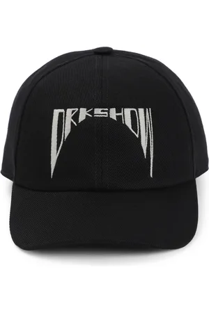 Rick Owens Akcesoria, Mężczyzna, Czarny, S, Czarna Perła Czapka Baseballowa