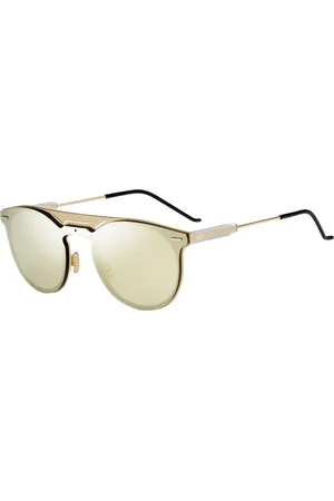 Dior Akcesoria, Mężczyzna, Żółty, ONE SIZE, Okulary przeciwsłoneczne