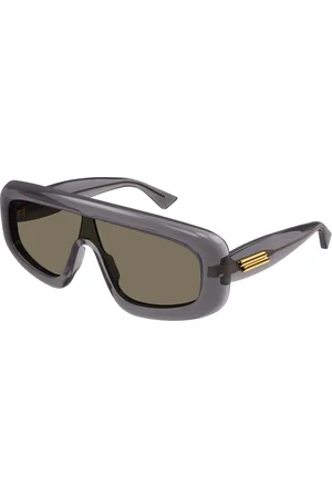Bottega Veneta Akcesoria, unisex, Szary, ONE SIZE, Szare okulary przeciwsłoneczne