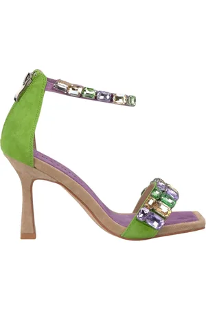 Alma en Pena Buty, Kobieta, Wielobarwność, 37 EU, Jewel pięta sandał