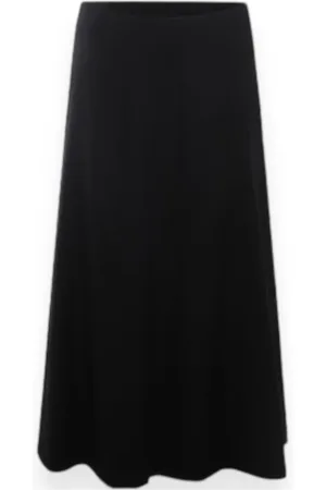 Brunello Cucinelli Spódnice, Kobieta, Czarny, S, Wełna, Stylowa Spódnica