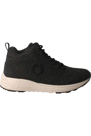 ECOALF Buty, Kobieta, Czarny, 39 EU, Poliester, Sportowe Sneakersy Afelpado