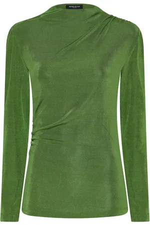 Bruuns Bazaar Koszulki, Kobieta, Zielony, S, Cedrusbbtonna Blouse