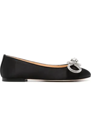 Mach & Mach Buty, Kobieta, Czarny, 38 1/2 EU, Czarne Baleriny