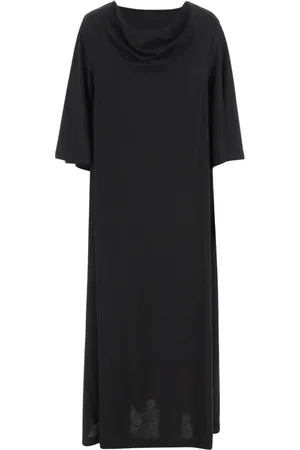By Malene Birger Sukienki, Kobieta, Czarny, S, Bawełna, Stylowa sukienka modowa