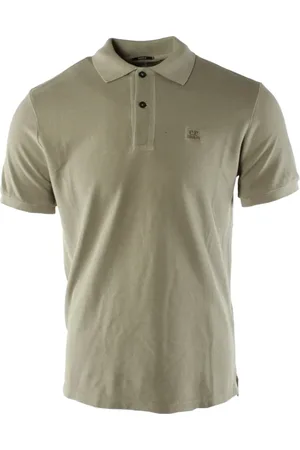 C.P. Company Koszulki, Mężczyzna, Zielony, S, Bawełna, Koszulka Polo