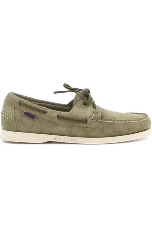 SEBAGO Buty, Mężczyzna, Zielony, 40 EU, Zamsz, Buty żeglarskie