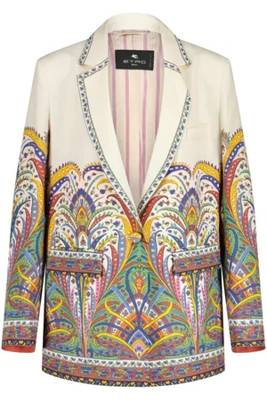 Etro Kurtki, Kobieta, Wielobarwność, M, Stylowy Blazer