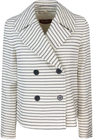 Max Mara Kurtki, Kobieta, Beżowy, S, Bawełna, Bawełniana kurtka z podszewką z octanu i poliestru
