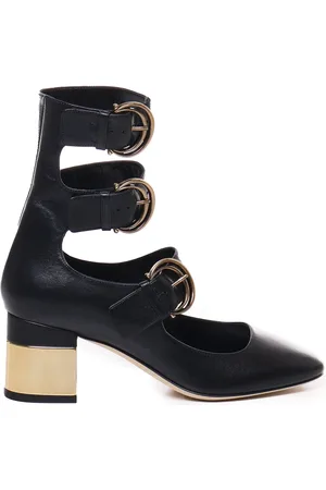 Chloé Buty, Kobieta, Czarny, 36 EU, Skóra, Czółenka Alizè
