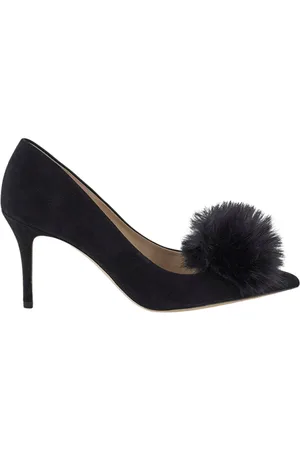 Custommade Buty, Kobieta, Czarny, 39 EU, Zamsz, Zamszowe czółenka Plush