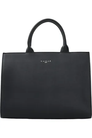 GAËLLE Torebki, Kobieta, Czarny, ONE SIZE, Elegancka Czarna Torba Shopper
