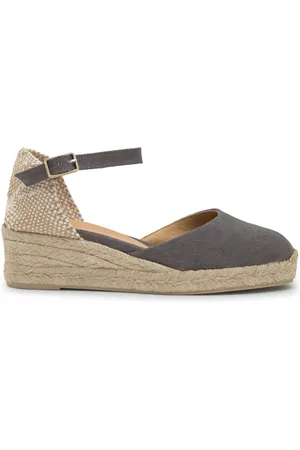 Castaner Buty, Kobieta, Szary, 41 EU, Espadryle NA Koturnie 5 CM