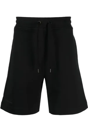 Canada Goose Szorty, Mężczyzna, Czarny, XL, Czarne Bawełniane Szorty Huron Bermuda