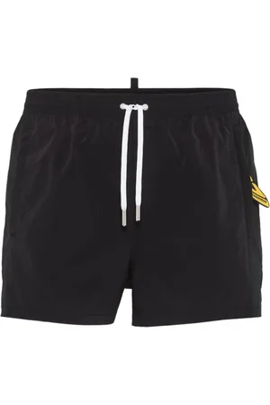 Dsquared2 Stroje kąpielowe, Mężczyzna, Czarny, M, Odzież plażowa