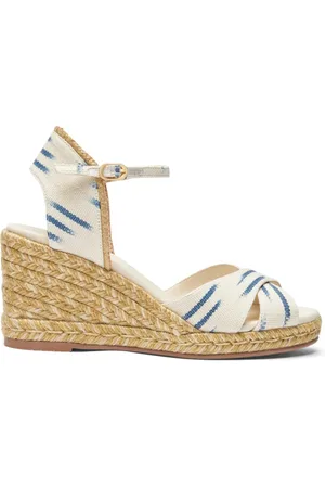 Stuart Weitzman Buty, Kobieta, Beżowy, 38 EU, Mirela II Espadryle na Koturnie