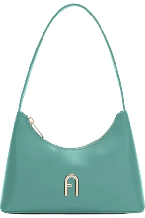 Furla Torebki, Kobieta, Zielony, ONE SIZE, Skóra, Diamante Mini Torebka na Ramię