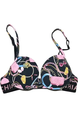 Chiara Ferragni Bielizna, Kobieta, Czarny, S, Iconic Balcony Bra