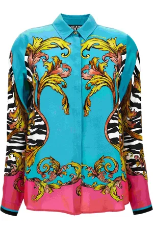 VERSACE Bluzki, Kobieta, Wielobarwność, S, Koszule