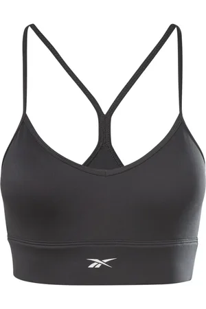 Reebok Koszulki, Kobieta, Czarny, 2XL, Biustonosz sportowy Tri-Back