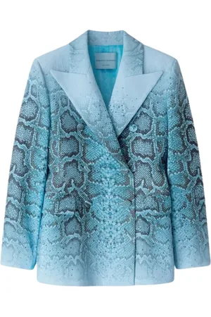 ERMANNO SCERVINO Kurtki, Kobieta, Niebieski, L, Blazer